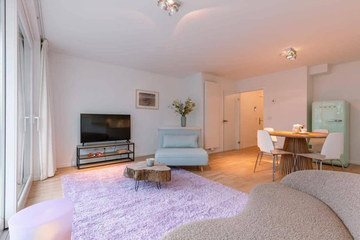 Bright Apartment Nearby The Beach In De Haan Exterior foto