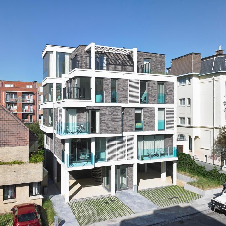 Bright Apartment Nearby The Beach In De Haan Exterior foto